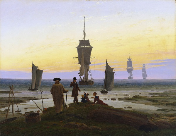 Gemälde von Caspar David Friedrich: Die Lebensstufen, um 1834