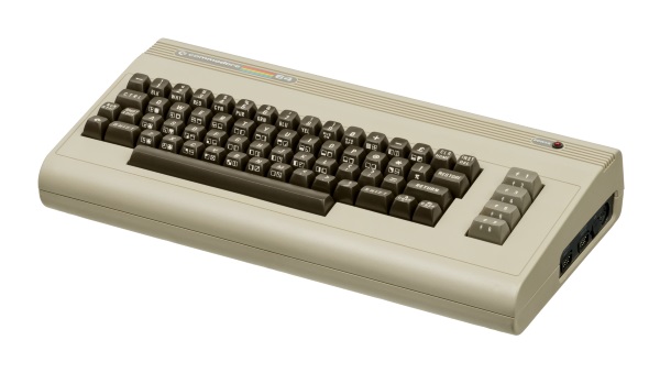Commodore 64 Heimcomputer. 1982 eingefhrt