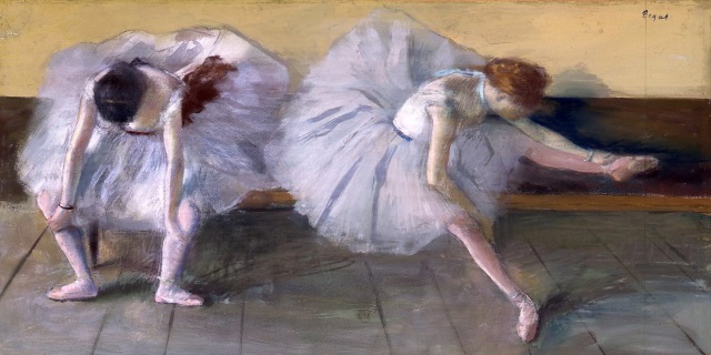 Edgar Degas, Deux danseuses, 1879 at the Shelburne Museum