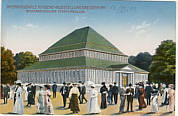 Ansichtskarte zur Internationalen Hygieneausstellung in Dresden 1911