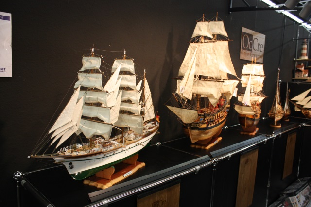 Modelle von  Segelschiffen