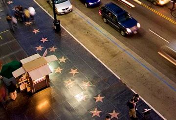 "Stars" auf dem Hollywood Walk of Fame vor dem Dolby Theatre
